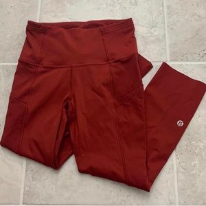 Lululemon cropped leggings